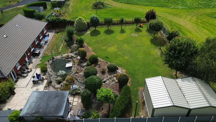 Another view of Country garden landscaping