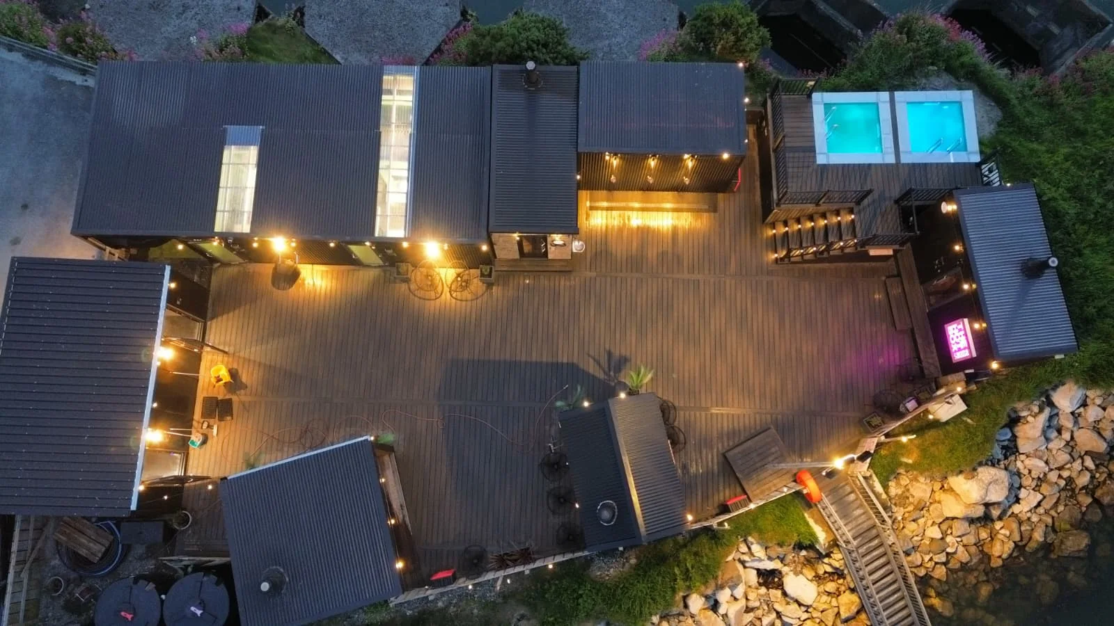 Carlingford Marina wellness deck