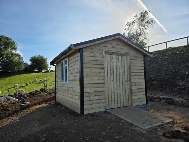 Timber outbuilding