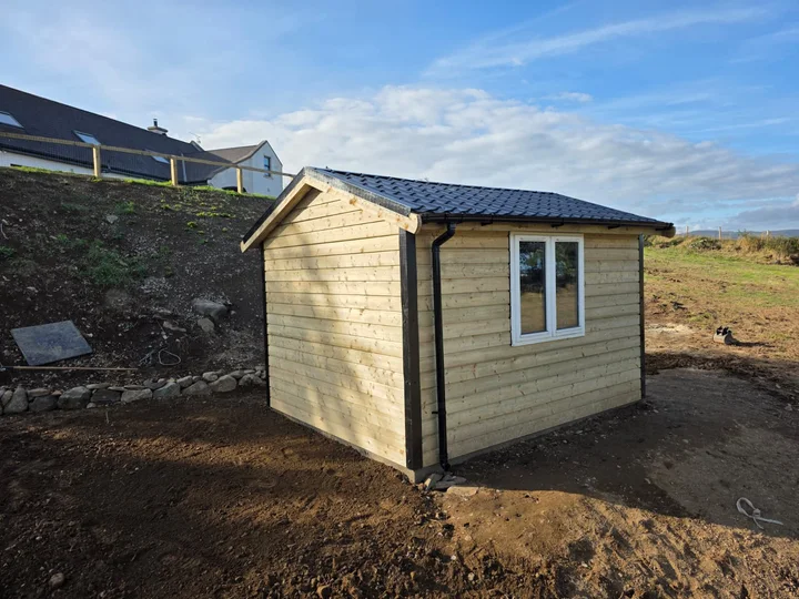Another view of Timber outbuilding